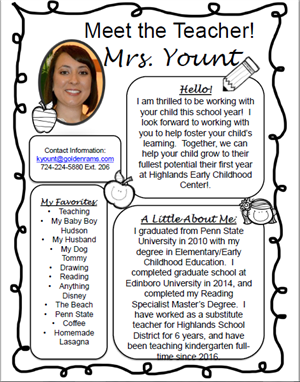 All About Mrs. Yount 
